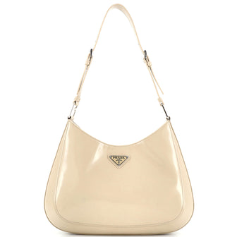 Prada Cleo Shoulder Bag Spazzolato Leather Large
