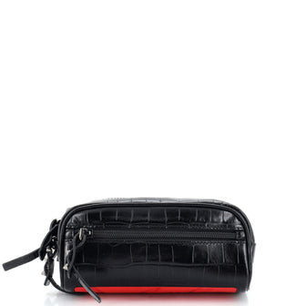 Christian Louboutin Blaster Waist Bag Alligator Embossed Calfskin