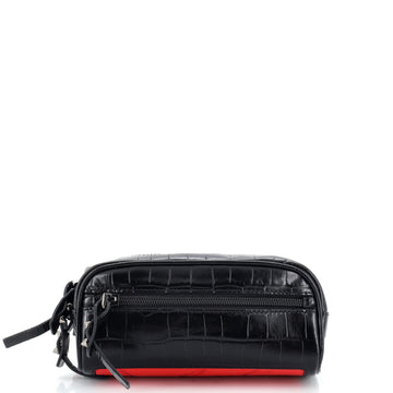 Christian Louboutin Blaster Waist Bag Alligator Embossed Calfskin