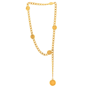 Chanel Vintage Medallion Multichain Belt Metal