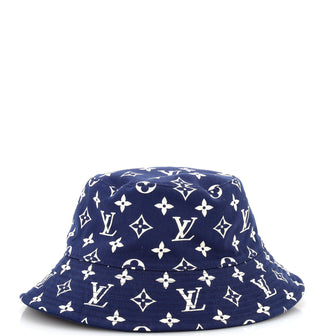 Louis Vuitton Bob Reversible Bucket Hat Monogram Nylon