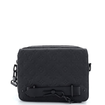 Louis Vuitton Steamer Messenger Bag Monogram Taurillon Leather