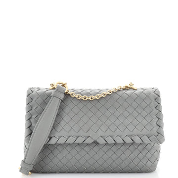 Bottega Veneta Olimpia Crossbody Bag Intrecciato Nappa Baby
