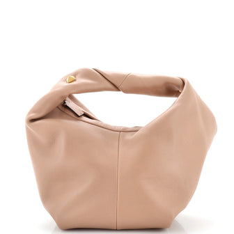 Valentino Garavani Roman Stud Hobo Leather Small