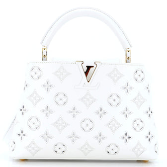 Louis Vuitton Capucines Bag Monogram Cutout Broderie Leather BB