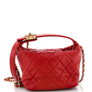 Chanel Perfect Meeting Hobo Quilted Lambskin Small