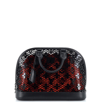 Louis Vuitton Alma Handbag Monogram Lace Leather PM