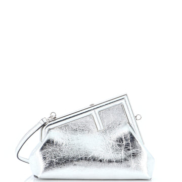 Fendi First Bag Craquele Laminated Leather Small