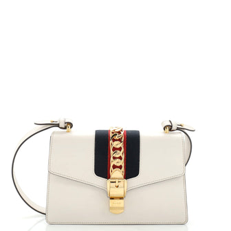 Gucci Sylvie Shoulder Bag Leather Small