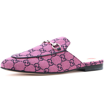 Gucci Women's Princetown Mules GG Canvas