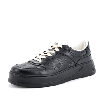 Gucci Chunky B Sneakers GG Embossed Perforated Leather