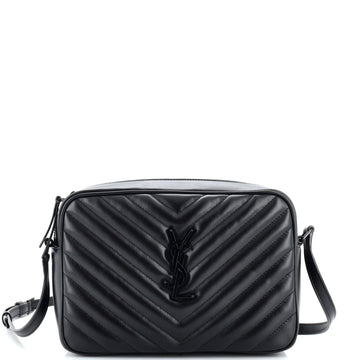 Saint Laurent Lou Camera Bag Matelasse Chevron Leather Small