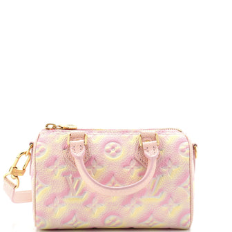 Louis Vuitton Speedy Bandouliere NM Bag Stardust Monogram Empreinte Leather Nano