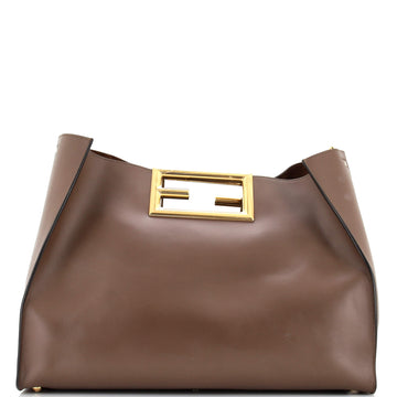 Fendi Way Tote Leather Medium