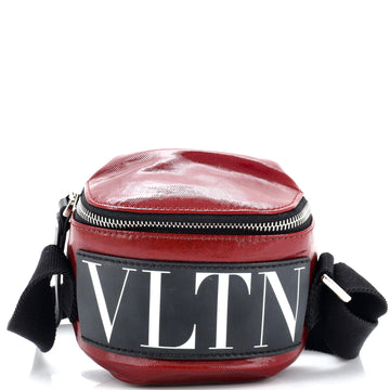 Valentino Garavani VLTN Crossbody Bag Printed Coated Canvas