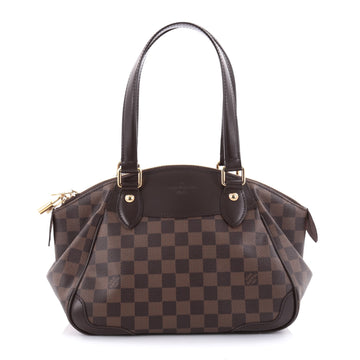 Louis Vuitton Verona Handbag Damier PM Brown 2441801