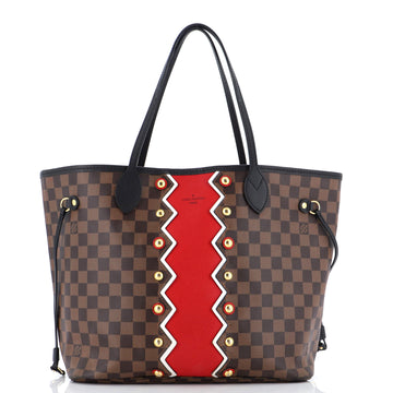 Louis Vuitton Neverfull NM Tote Limited Edition Damier Karakoram MM