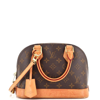 Louis Vuitton Alma Handbag Monogram Canvas BB