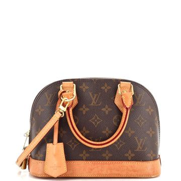 Louis Vuitton Alma Handbag Monogram Canvas BB