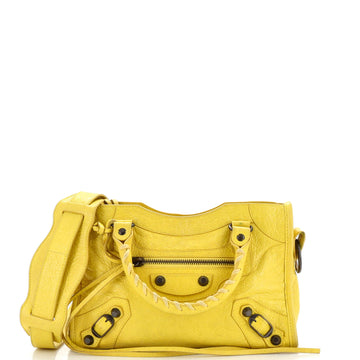 Balenciaga City Classic Studs Bag Leather Mini