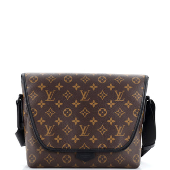 Louis Vuitton Magnetic Messenger Bag Macassar Monogram Canvas