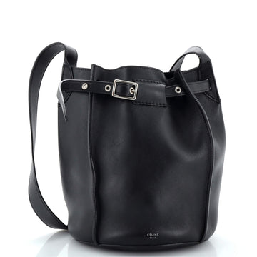 Celine Long Strap Big Bag Bucket Leather