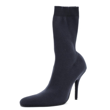 Balenciaga Women's Knife Ankle Sock Boots Technical Fabric