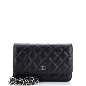 Chanel Wallet on Chain Quilted Caviar