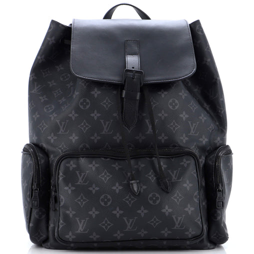 Louis Vuitton Trio Backpack Monogram Eclipse Canvas Black  display picture 1