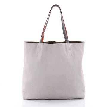 Hermes Double Sens Tote Veau Sikkim 45 Green 2443315