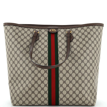 Balenciaga x Gucci The Hacker Project Tote BB Coated Canvas Large