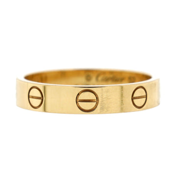 Cartier Love Wedding Band Ring 18K Yellow Gold