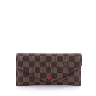 Louis Vuitton Josephine Wallet NM Damier Brown 2443402