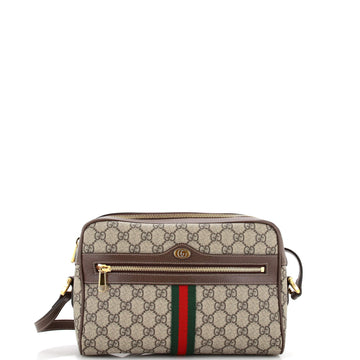 Gucci Ophidia Shoulder Bag GG Coated Canvas Small