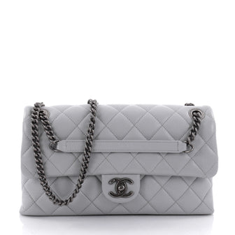Chanel Aged CC Chain Flap Bag Quilted Calfskin Medium 2443702