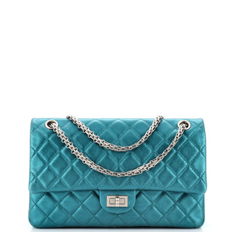 Chanel Reissue 2.55 Flap Bag Quilted Metallic Aged Calfskin 226