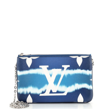 Louis Vuitton Double Zip Pochette Limited Edition Escale Monogram Giant