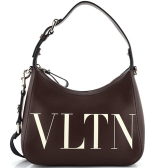 Valentino Garavani VLTN Convertible Hobo Leather Medium