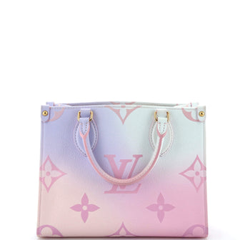 Louis Vuitton OnTheGo Tote Spring in the City Monogram Giant Canvas PM