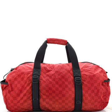 Louis Vuitton Aventure Practical Duffle Bag Damier Nylon