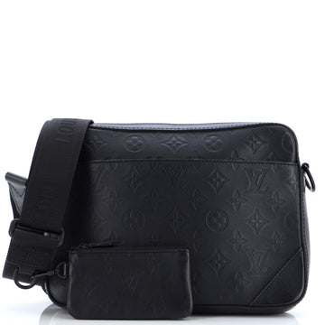 Louis Vuitton Duo Messenger Bag Monogram Shadow Leather
