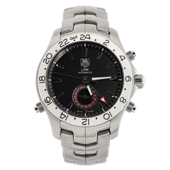 Tag Heuer Link GMT Automatic Watch Stainless Steel 42
