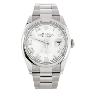 Rolex Oyster Perpetual Datejust Automatic Watch Stainless Steel 36