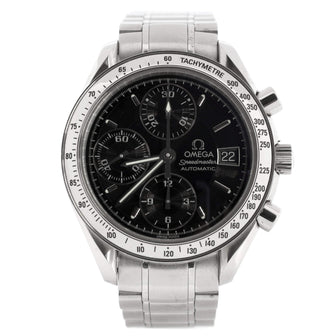 Omega Speedmaster Date Chronograph Automatic Watch Stainless Steel 39