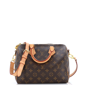 Louis Vuitton Speedy Bandouliere Bag Monogram Canvas 25
