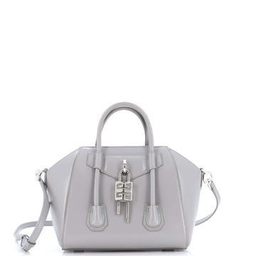 Givenchy Antigona Lock Bag Leather Mini