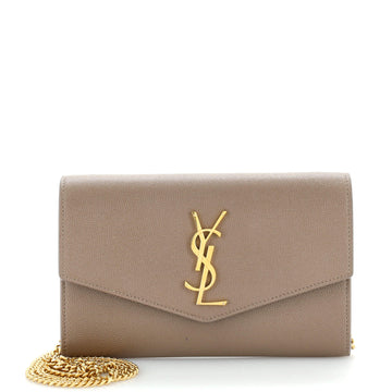 Saint Laurent Uptown Chain Wallet Leather