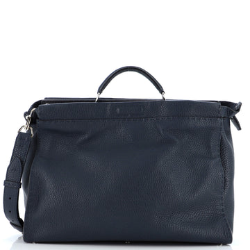 Fendi Selleria Peekaboo Bag Grainy Leather Large