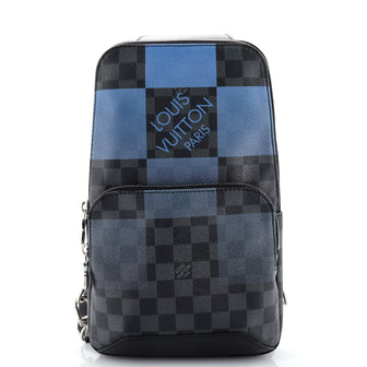 Louis Vuitton Avenue Sling Bag Limited Edition Damier Graphite Giant