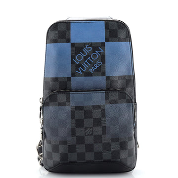 Louis Vuitton Avenue Sling Bag Limited Edition Damier Graphite Giant
